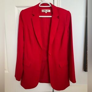 Diane Von Furstenberg Blazer, Red, 00